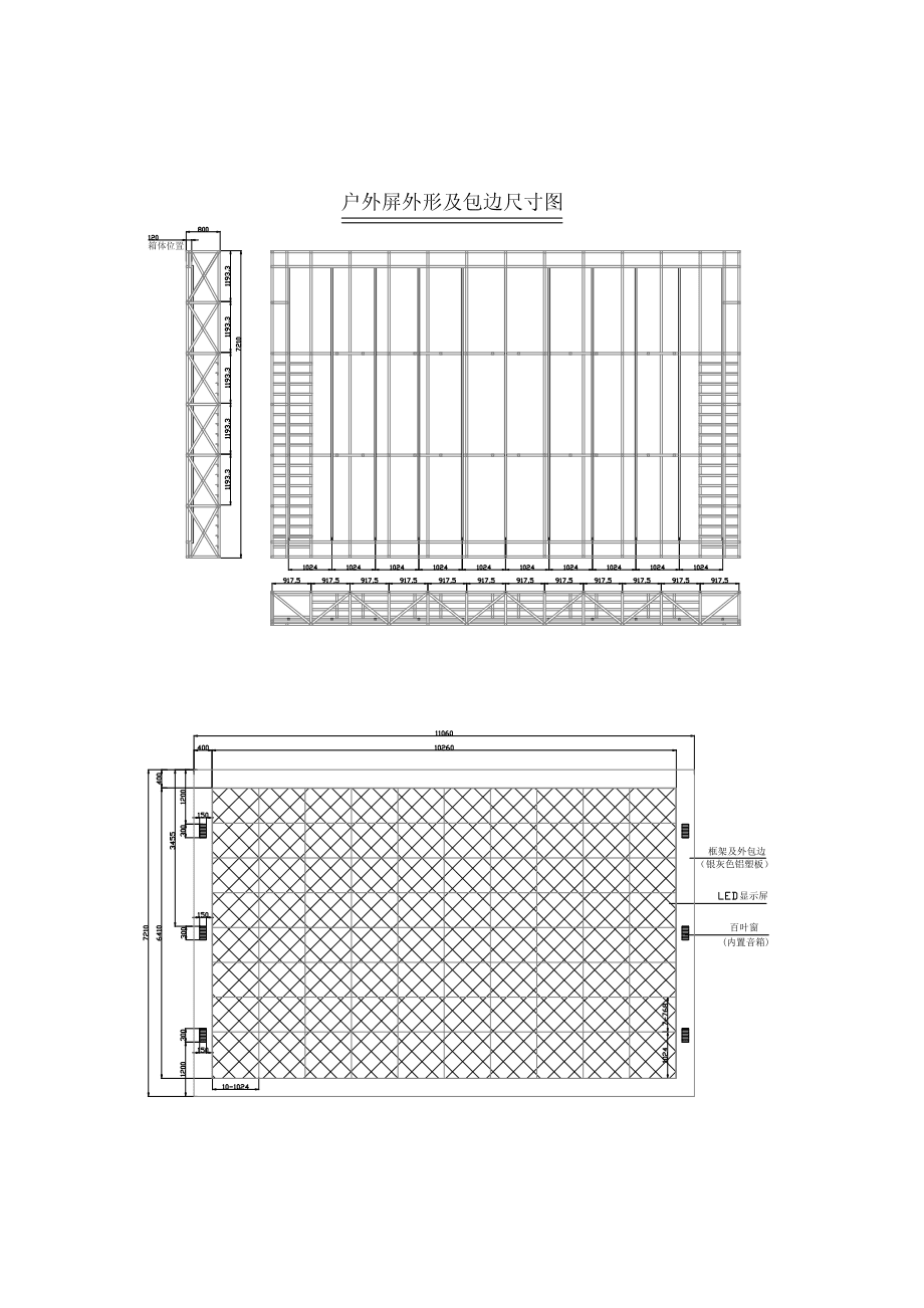 led顯示屏結(jié)構(gòu)圖